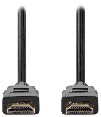 NEDIS Premium High Speed HDMI 2.0 kabel s ethernetem/ konektory HDMI - HDMI/ 4K@60Hz/ černý/ 3m