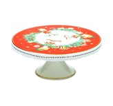 Porcelánový tác na noze na dort, bábovku, cukroví 20,5cm ELFOMAGIA BRANDANI