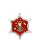 Vánoční porcelánová tác/mísa 20cm ELFOMAGIA BRANDANI