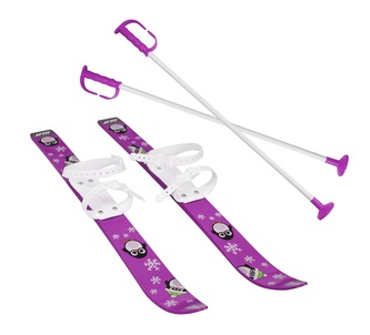 Lyže dětské SULOV® 70cm, fialova