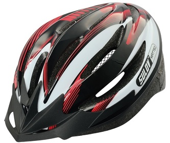 Cyklo přilba SULOV® MATTEO, bílo-červená, M 55-58cm