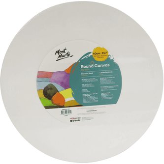Mont Marte kulaté plátno na rámu, 40cm č.0040, 1ks
