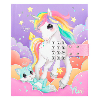 Zápisník na kód se světelným efektem Ylvi, Duhový, Naya + Luna