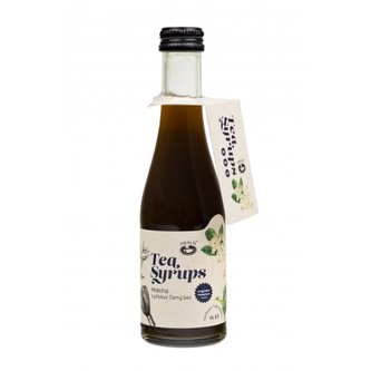 Oxalis Tea Syrups Matcha s příchutí Černý bez 200 ml 200 g