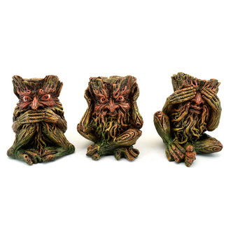 Figurka - 3 sada - Stromový muž - Nevidím, neslyším, nemluvím zlo