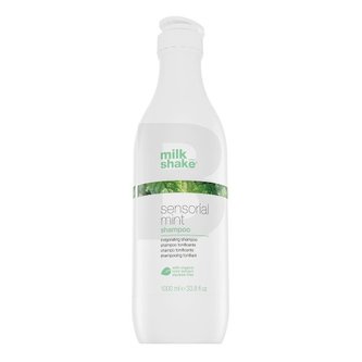 Vlasová kosmetika  v naší nabídce nese jména těch nejslavnějších kadeřnických značek. Šampony značky Milk_Shake z kolekce Sensorial Mint byly vytvořeny pro všechny typy vlasů speciálně pro ženy. Tento kadeřnický zázrak má objem 1000 ml.