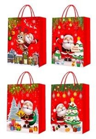 Torebka upominkowa M Boże Narodzenie MIX