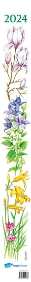 Kalendarz 2024 paskowy Kwiaty
