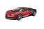 Bugatti Chiron black/red 1:18 BBURAGO