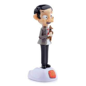 Figurka - solární - Mr. Bean s medvídkem - licencovaný design