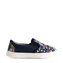 Oldcom Slip-On BOSTON Geometric Teen (Limitovaná edice) Velikost: 31, Barva: Modrá