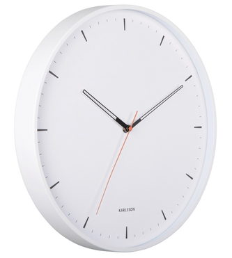 Designové nástěnné hodiny 5940WH Karlsson 40cm