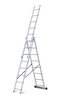 Žebřík hliníkový třídílný 3x12 Procraft PLA3.788 | PLA3.788
