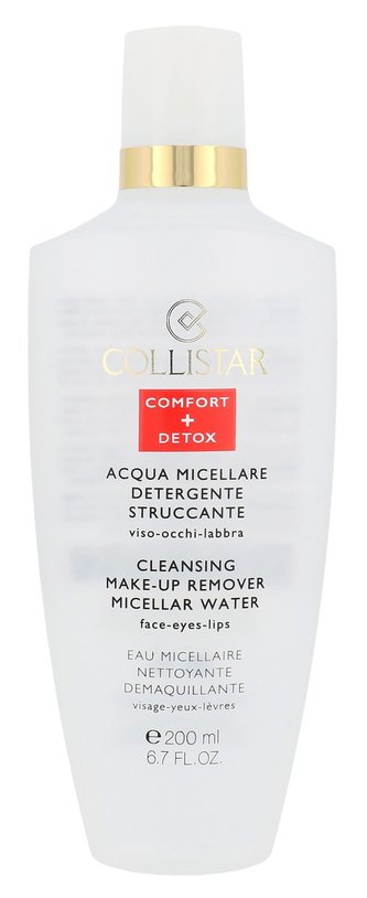 Collistar Micellar Water Cleansing Make-up Remover Micelární voda face-eyes-lips 200 ml pro ženy