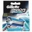 Gillette Mach3 Turbo Náhradné brit 4 ks pre mužov