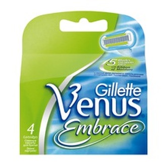 Gillette Venus Náhradné brit Embrace 4 ks pre ženy