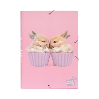 Složka s 3 klopy Studio Pets: Králící - Rabbits (26 x 34 x 2 cm)