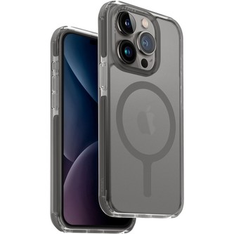 UNIQ Combat MagClick ochranný kryt iPhone 15 Pro Frost Grey (šedý)