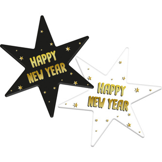 Podtácky - Happy New Year 6 ks