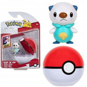 Pokémon Oshawott & Premier Poké Ball Clip 'N' Go (PKW2667)