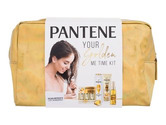 Pantene PRO-V šampon Intensive Repair 250 ml + kondicionér Intensive Repair 200 ml + olej na vlasy Keratin Protect Oil 100 ml + intenzivní péče na vlasy Serum Shots Intensive Repair 3x15 ml + kosmetická taštička