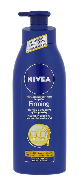 Nivea Q10 Energy+ Tělové mléko Firming Body Lotion 400 ml pro ženy