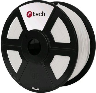 C-TECH tisková struna (filament), PLA, 1,75mm, 1kg, natural (3DF-PLA1.75-NT)