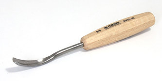 Dláto řezbářské prohnuté 8 90 195 9 Prohnuté 9