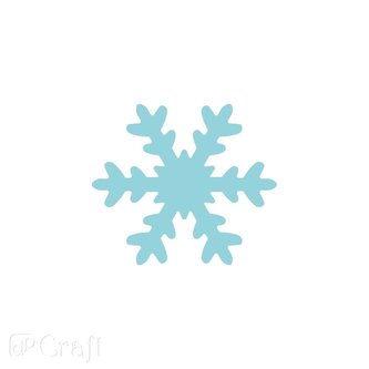 Dziurkacz ozdobny śnieżynka 7,6cm