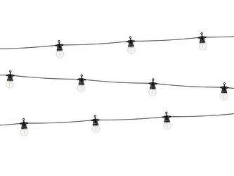 Lampki dekoracyjne LED czarne 5m