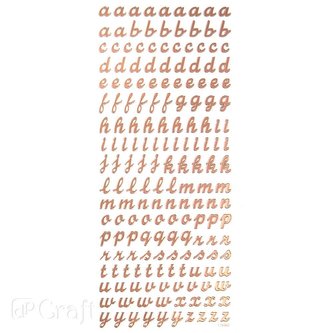 Naklejki alfabet 168szt