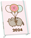 Diář 2024 Pusheen (A5 15,6 x 21,2 cm)