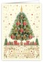 QUIRE PUBLISHING Přání adventní kalendář 6384 QP  - vánoční
