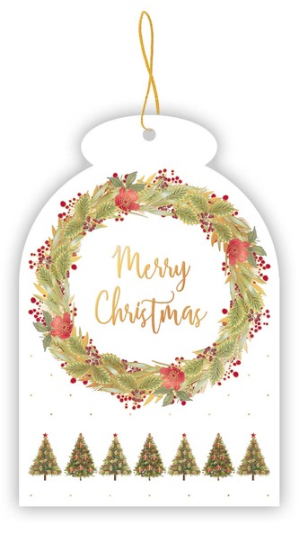 QUIRE PUBLISHING Jmenovky na dárky 5 kusů 0823 QP  - vánoční