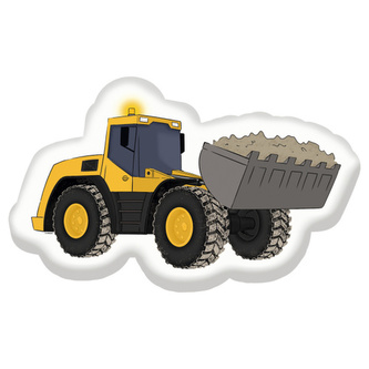 Foliový balonek bagr s nákladem - 55cm x 33cm