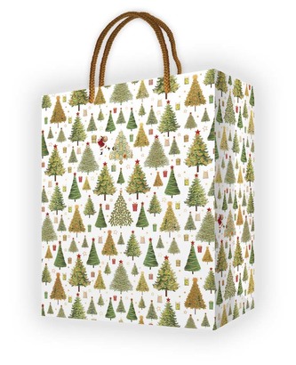 QUIRE PUBLISHING Dárková taška M 8261 QP  - vánoční