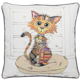 Polštář 43x43 cm LP72231 BUG ART KOOKS L&P;
