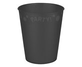 Kubek wielokrotnego użytku czarny