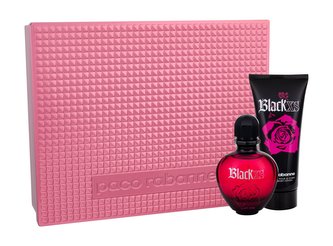 Paco Rabanne Black XS toaletní voda 50 ml + tělové mléko 100 ml