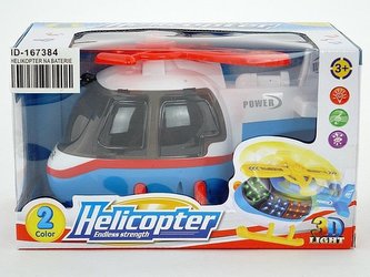 Helikopter na baterie światło dźwięk