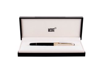 Montblanc Meisterstück Classique Doue Silver Barley 163 Luxusní pero 1 ks unisex