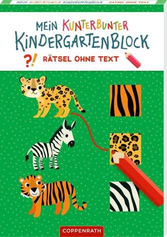 Mein kunterbunter Kindergartenblock