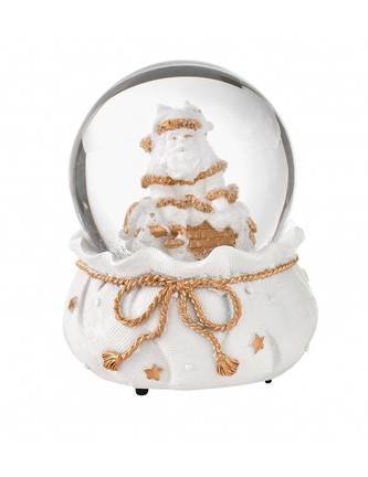 Vánoční hrací sněžítko Santa Claus BRANDANI