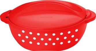 TERMOHRNEC TORO 2L ČERVENÁ A BÍLÝ PUNTÍK