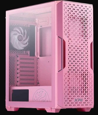ADATA XPG case STARKER AIR, Mid-Tower, bez zdroje,ružová ADATA XPG case STARKER AIR, Mid-Tower, bez zdroje,ružová