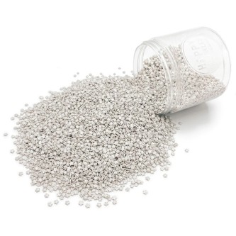 Happy Sprinkles zdobení SILVER STARS MINI 500g