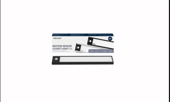 Yeelight Motion Sensor Closet Light A20-black,  4000K (studená bílá)