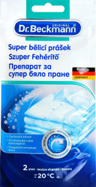 Dr. Beckmann super bělicí prášek, 2 praní, 80 g