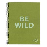 Blok Be Eco A4 linkovaný - Olive