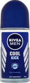 Nivea Men Cool Kick kuličkový antiperspirant, 50 ml